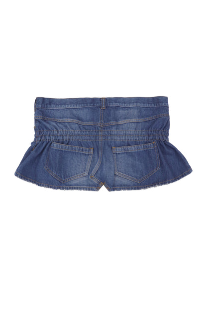 【SS26受注】Mini Denim Skirt / Blue / MSS26S01