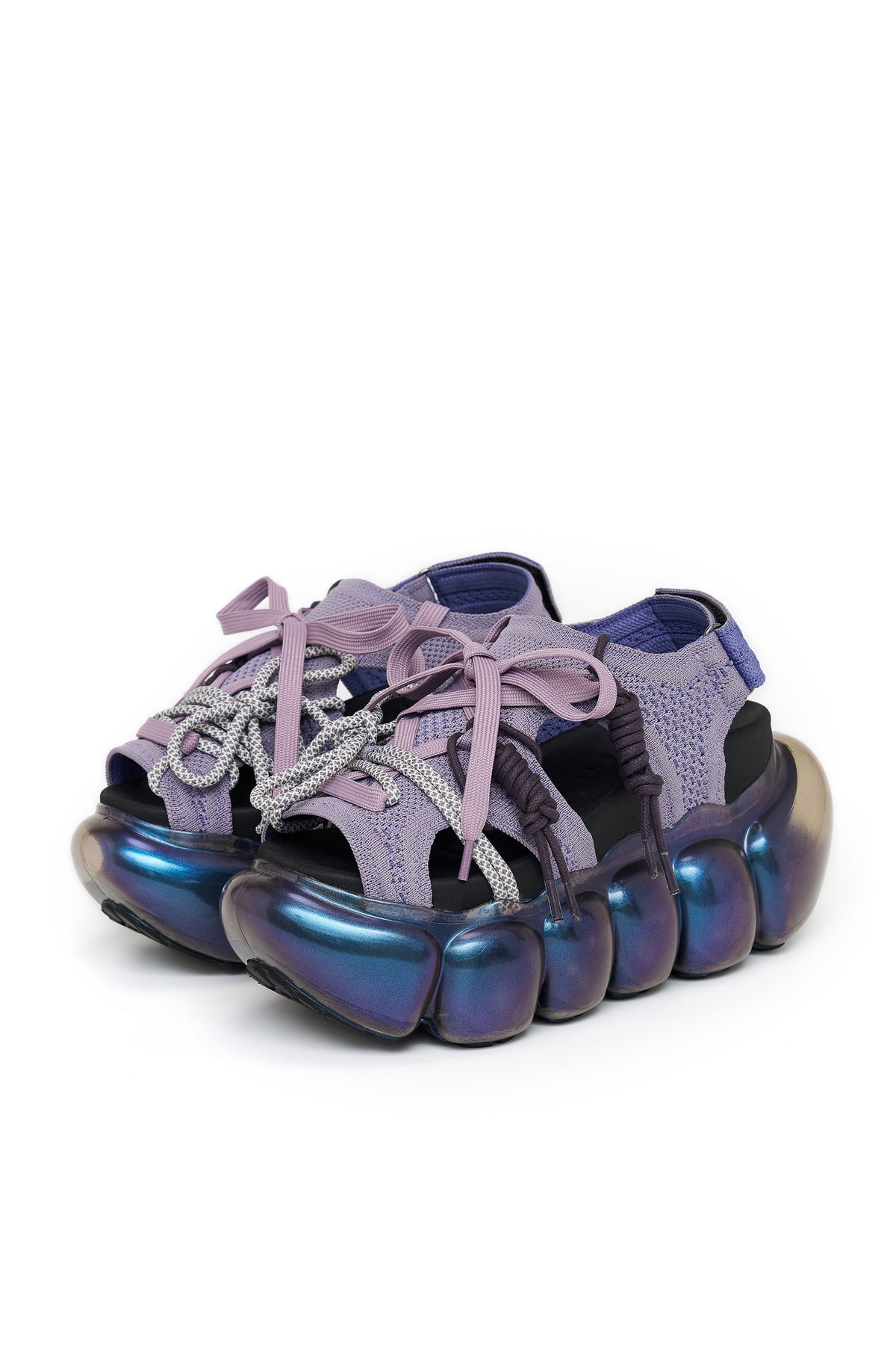 Jewelry Bubble Sandal Confusing Ⅰ / Purple｜MIKIOSAKABE&JennyFax 