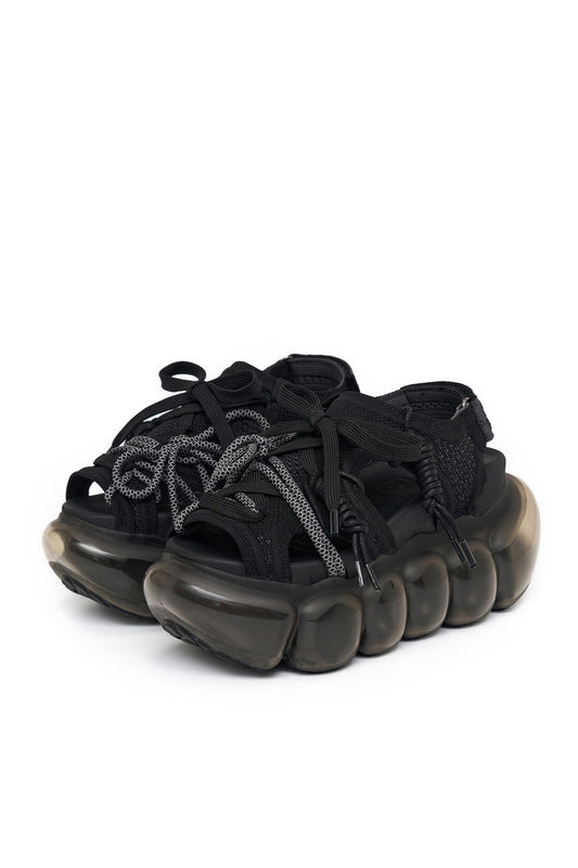 【SS26受注】"Jewelry" Bubble Sandal Confusing Ⅰ / Black / MSS26SH04