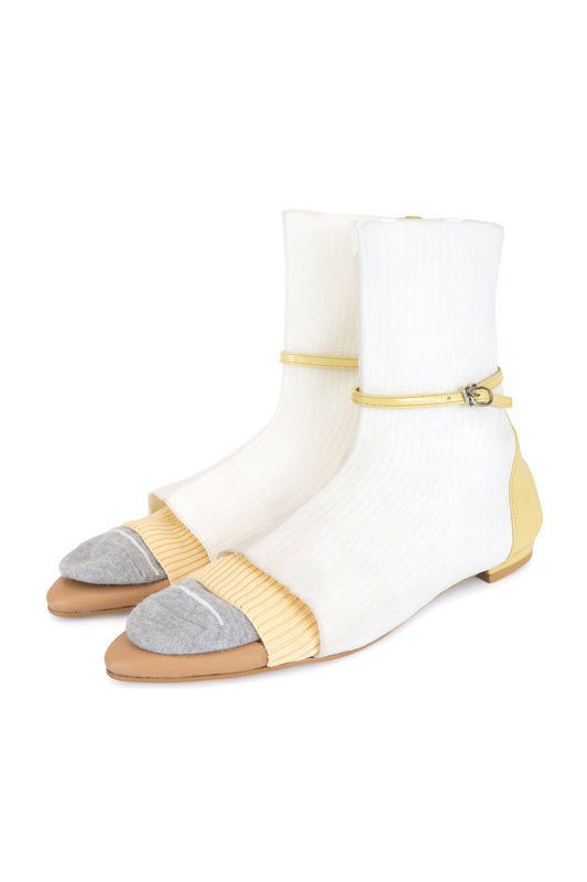 【SS26受注】Socks Plus Plus / White / JFSS26SH05
