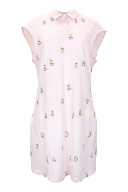 【SS26受注】Polo Shirt Mini Dress / Pink / MSS26T051