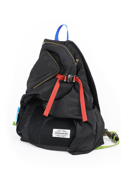 [SS27 Order] Twisted Backpack Ⅱ / Black / MSS27BAG01