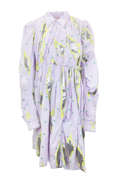 【SS27受注】Windy Sparkle Dress / Purple / MSS27D012
