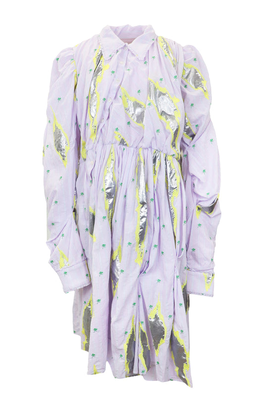 【SS27受注】Windy Sparkle Dress / Purple / MSS27D012