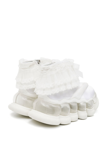 【SS27 Order】Jewelry Ark Lace Tabi / White / MSS27SH04