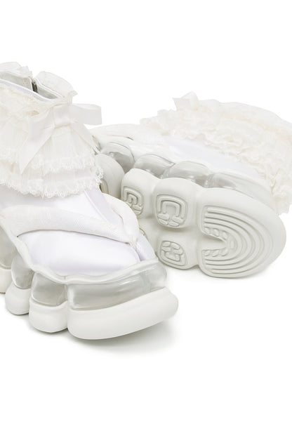 【SS27 Order】Jewelry Ark Lace Tabi / White / MSS27SH04