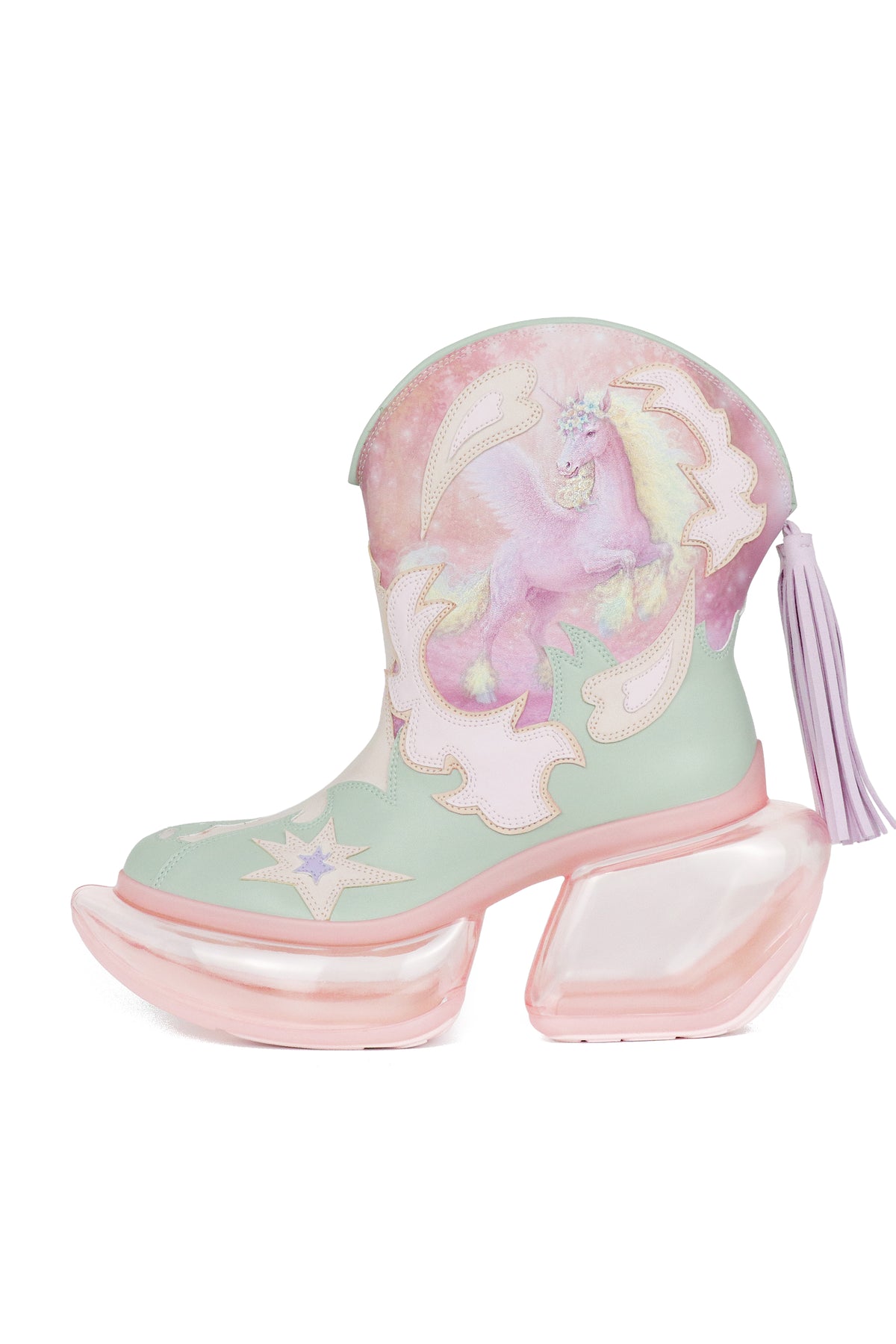 【SS27受注】Marfa Western Boots / Pink / MSS27SH11