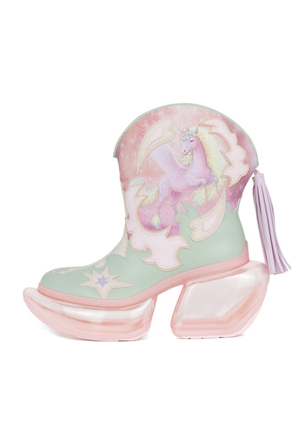 【SS27受注】Marfa Western Boots / Pink / MSS27SH11