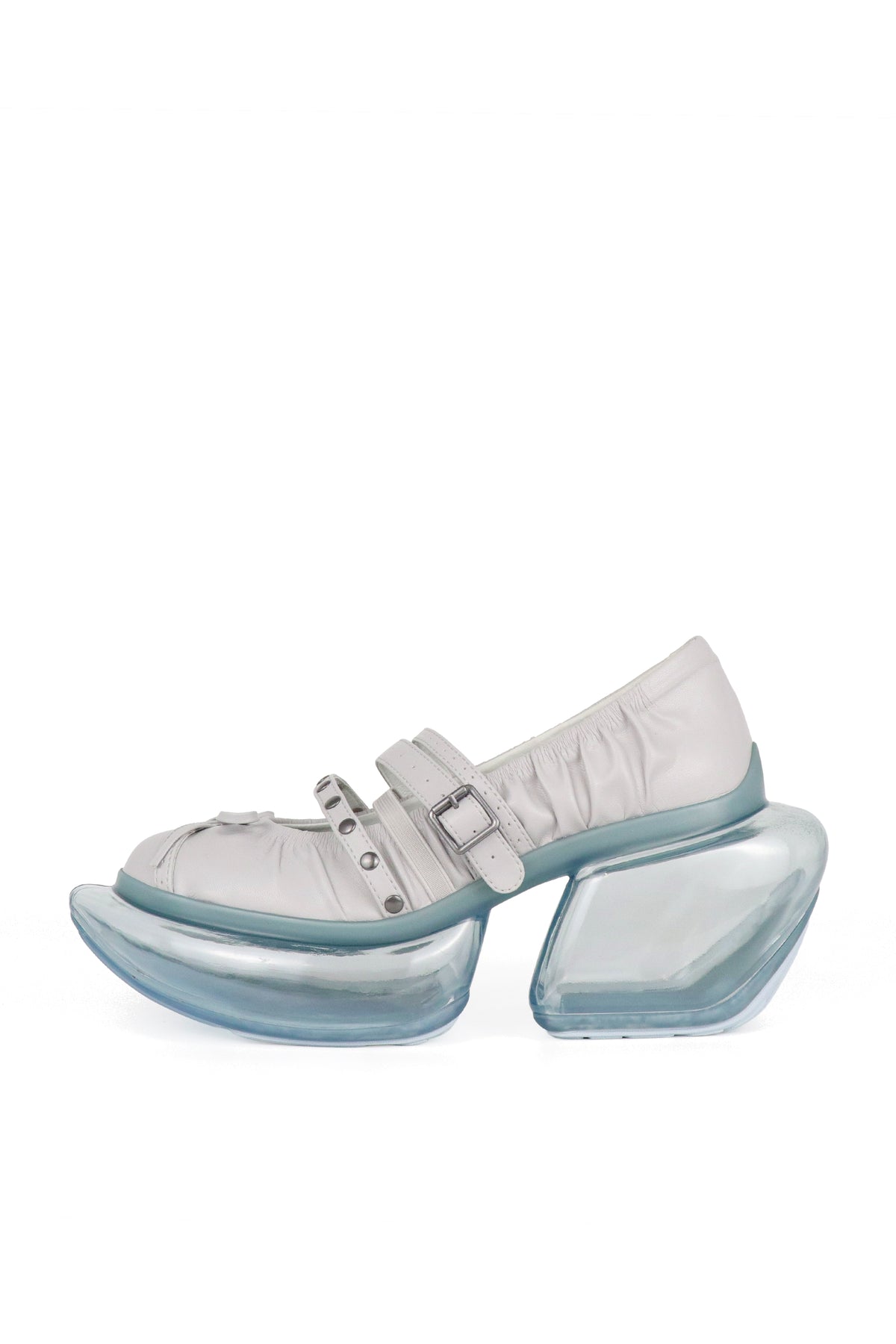 【SS27 Order】Marfa Gathered Mary Jane / Gray / MSS27SH12