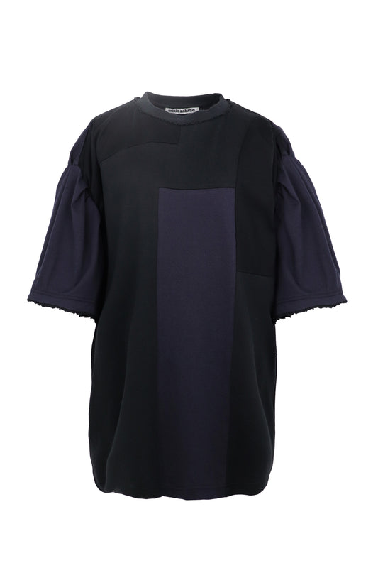 【SS27受注】Puzzle Panel T-Shirt / Black / MSS27T01