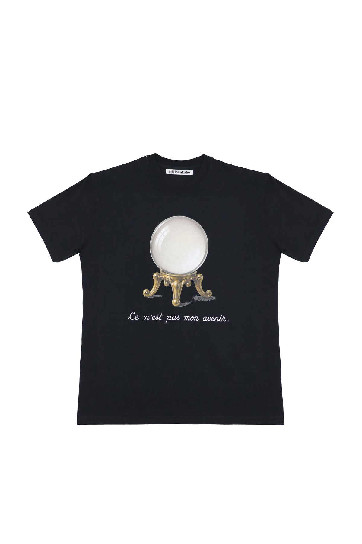 [SS27 Order] Crystal Ball T-Shirt / Black / MSS27T03