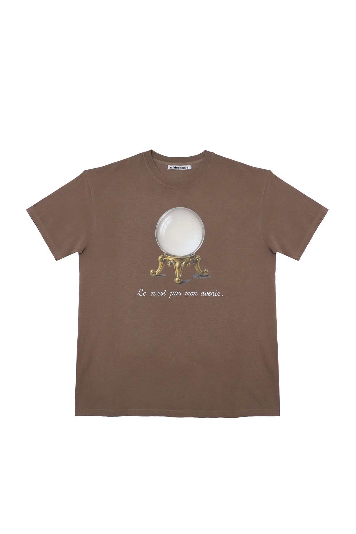 【SS27受注】Crystal Ball T-Shirt / Brown / MSS27T03