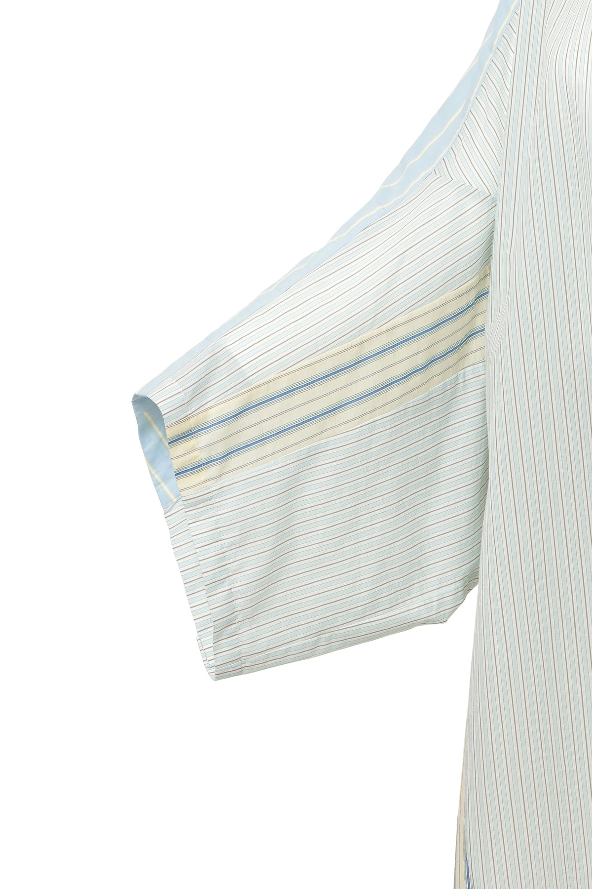 【SS27受注】Reversed Short Sleeve Shirt / Blue / MSS27B01