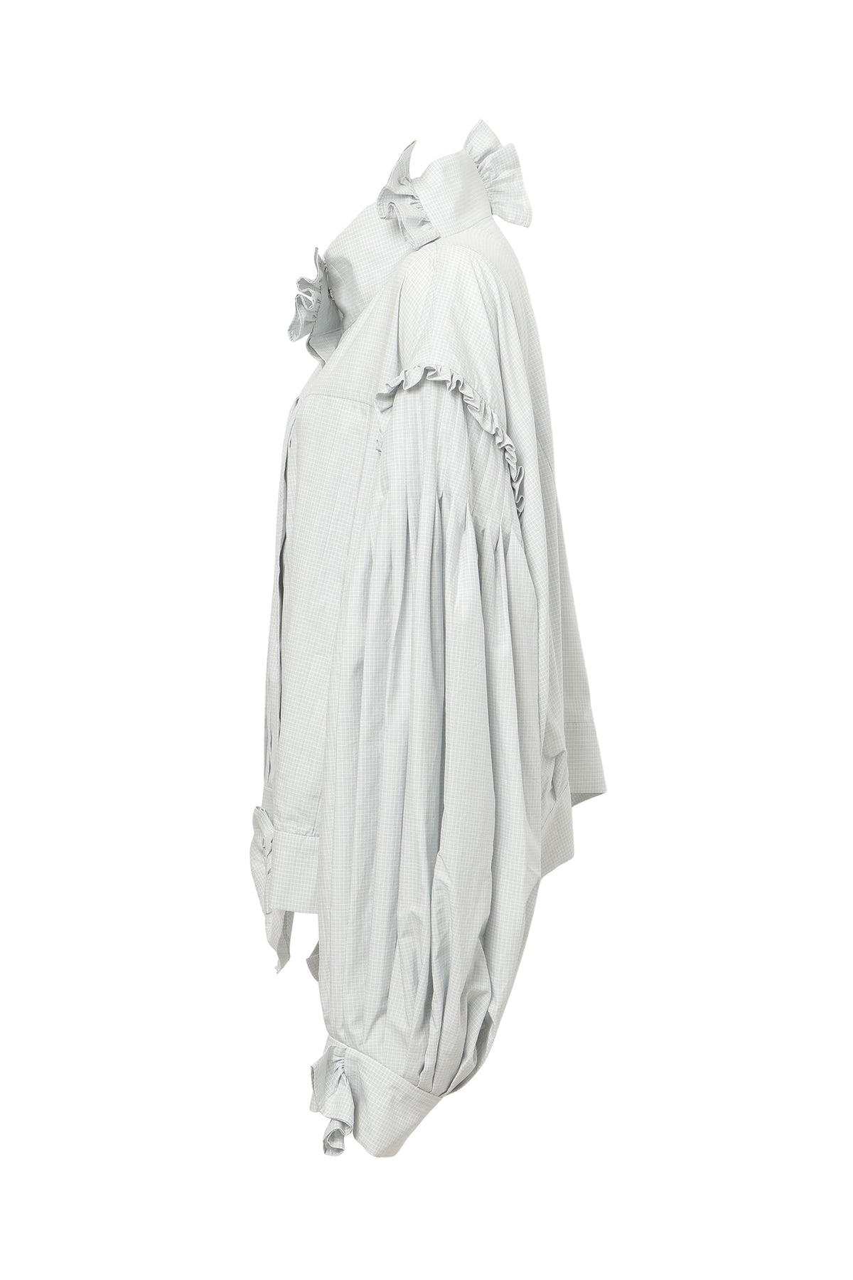 [SS27 Order] Fine Pleated Blouse / Mint / MSS27B03