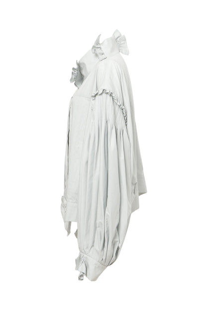 [SS27 Order] Fine Pleated Blouse / Mint / MSS27B03