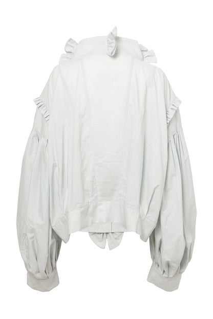 [SS27 Order] Fine Pleated Blouse / Mint / MSS27B03