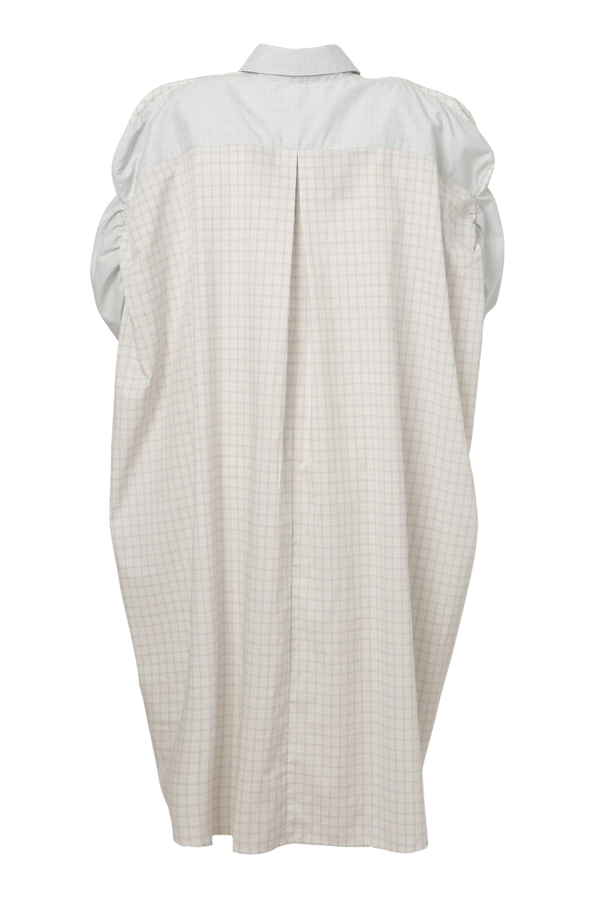 【SS27受注】Longline Puff Sleeve Shirt / Beige / MSS27B05