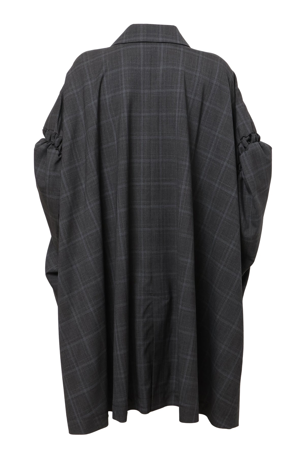 [SS27 Order] Double Puff Sleeve Coat / Navy / MSS27C03