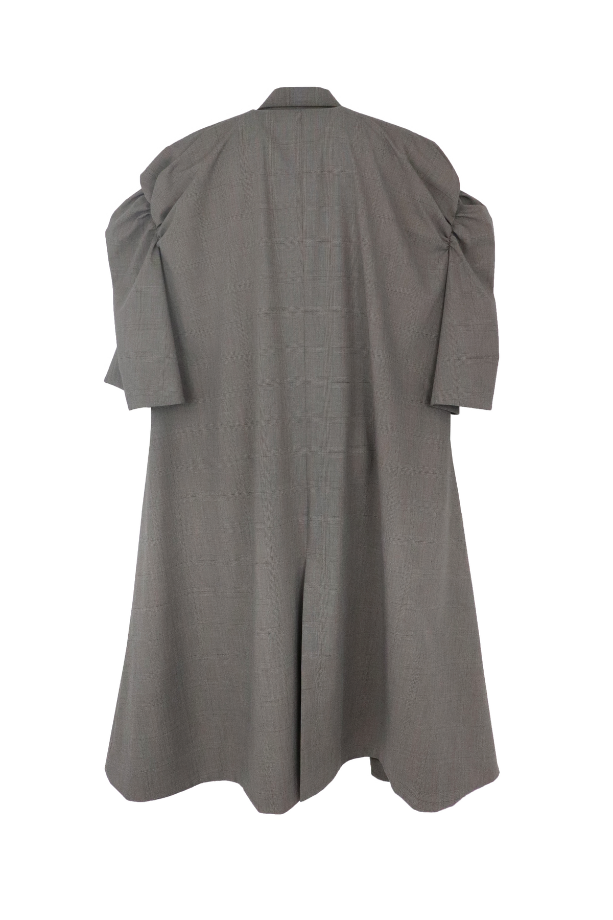 【SS27受注】Ribbon Collar Coat / Khaki / MSS27C041