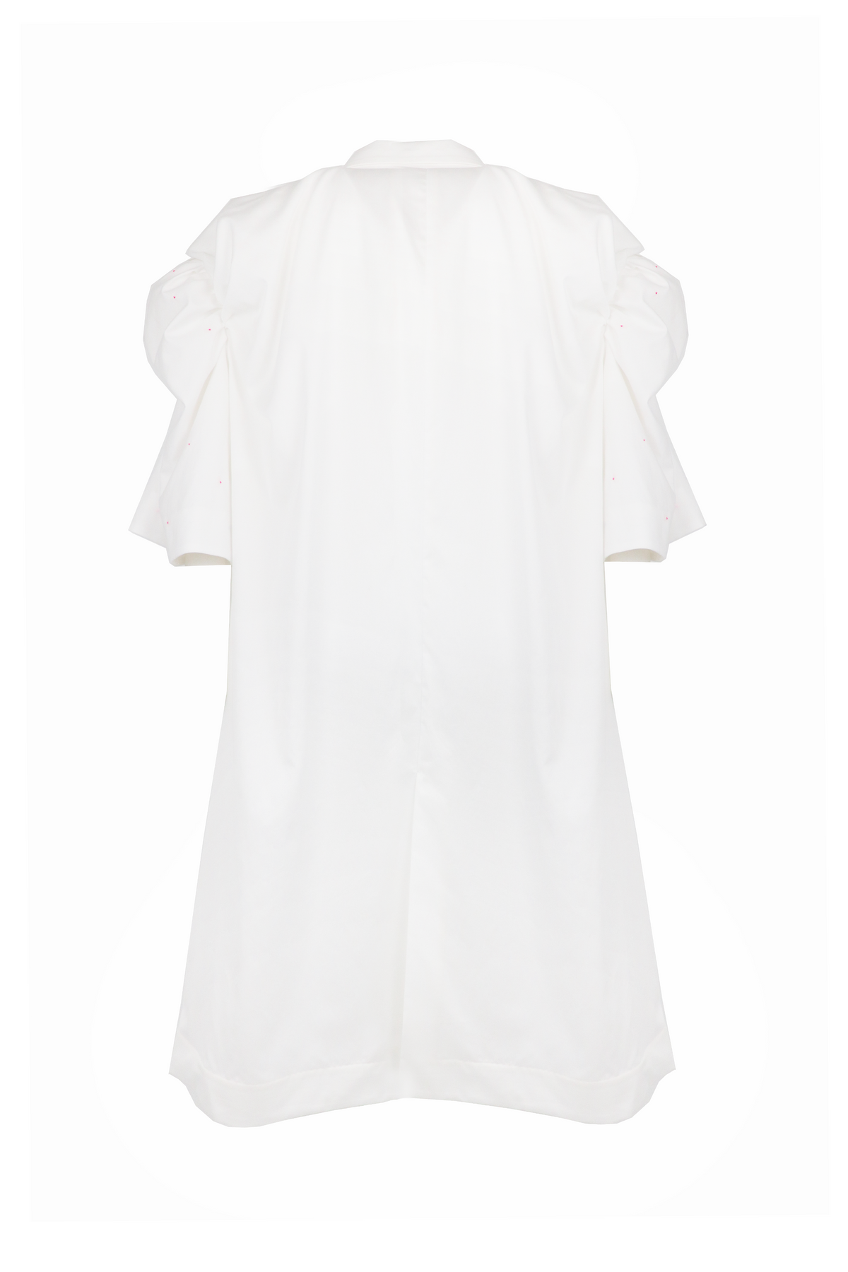 [SS27 Order] Ribbon Collar Coat / White / MSS27C04