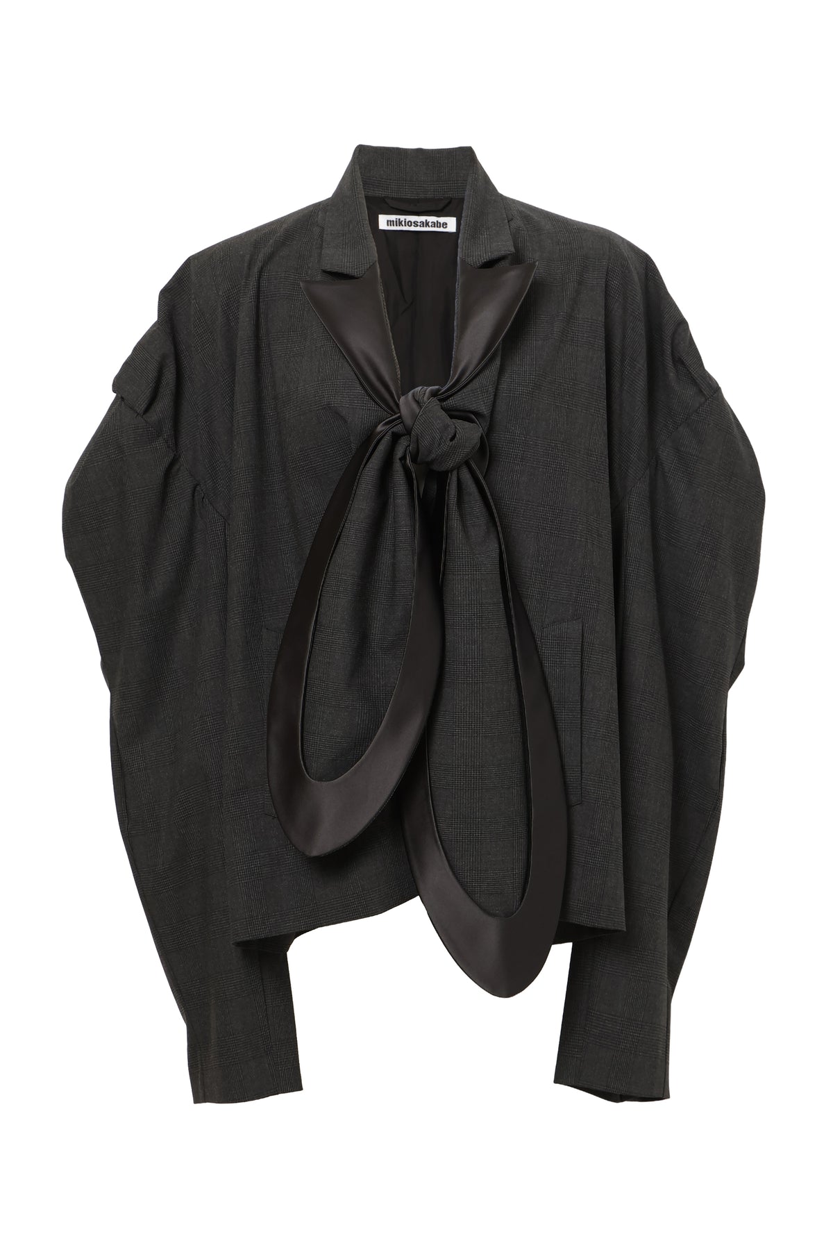 【SS27受注】Rabbit Collar Jacket / Gray / MSS27JK011
