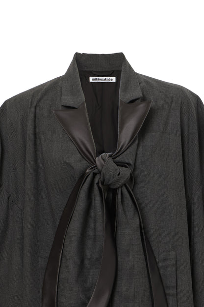 【SS27受注】Rabbit Collar Jacket / Gray / MSS27JK011