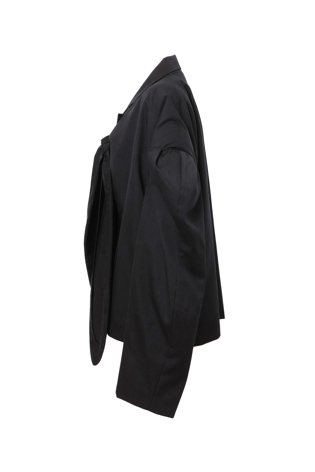 【SS27受注】Rabbit Collar Jacket / Black / MSS27JK01