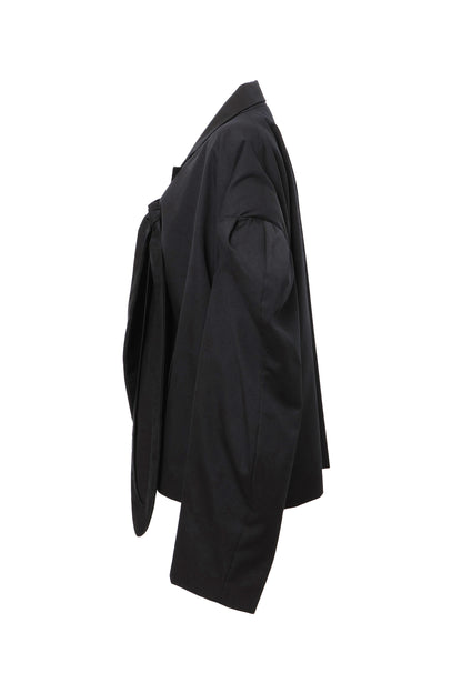 【SS27受注】Rabbit Collar Jacket / Black / MSS27JK01