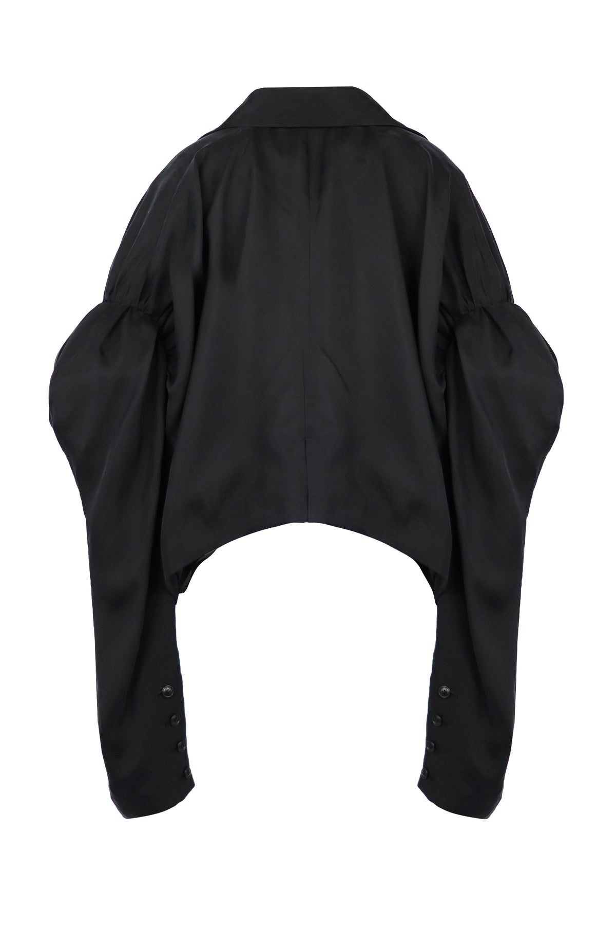 【SS27受注】Nami Collar Jacket / Black / MSS27JK031