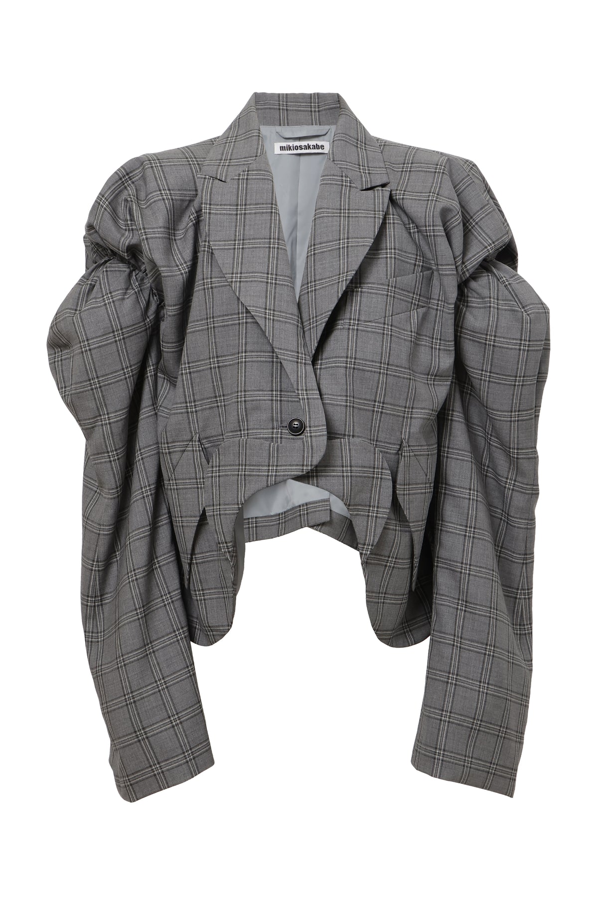 【SS27受注】Nami Collar Jacket / Gray / MSS27JK03