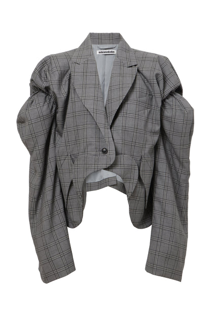 【SS27受注】Nami Collar Jacket / Gray / MSS27JK03