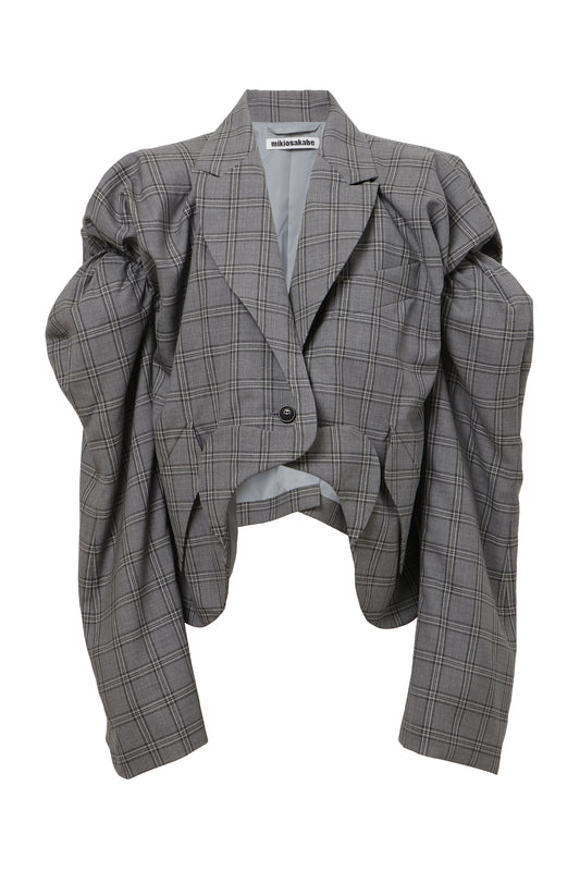【SS27受注】Nami Collar Jacket / Gray / MSS27JK03