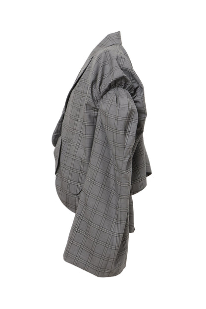 【SS27受注】Nami Collar Jacket / Gray / MSS27JK03