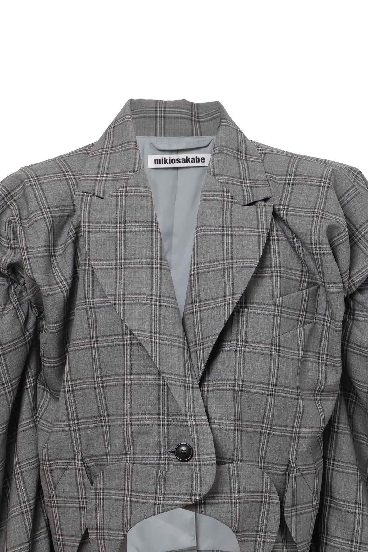 【SS27受注】Nami Collar Jacket / Gray / MSS27JK03