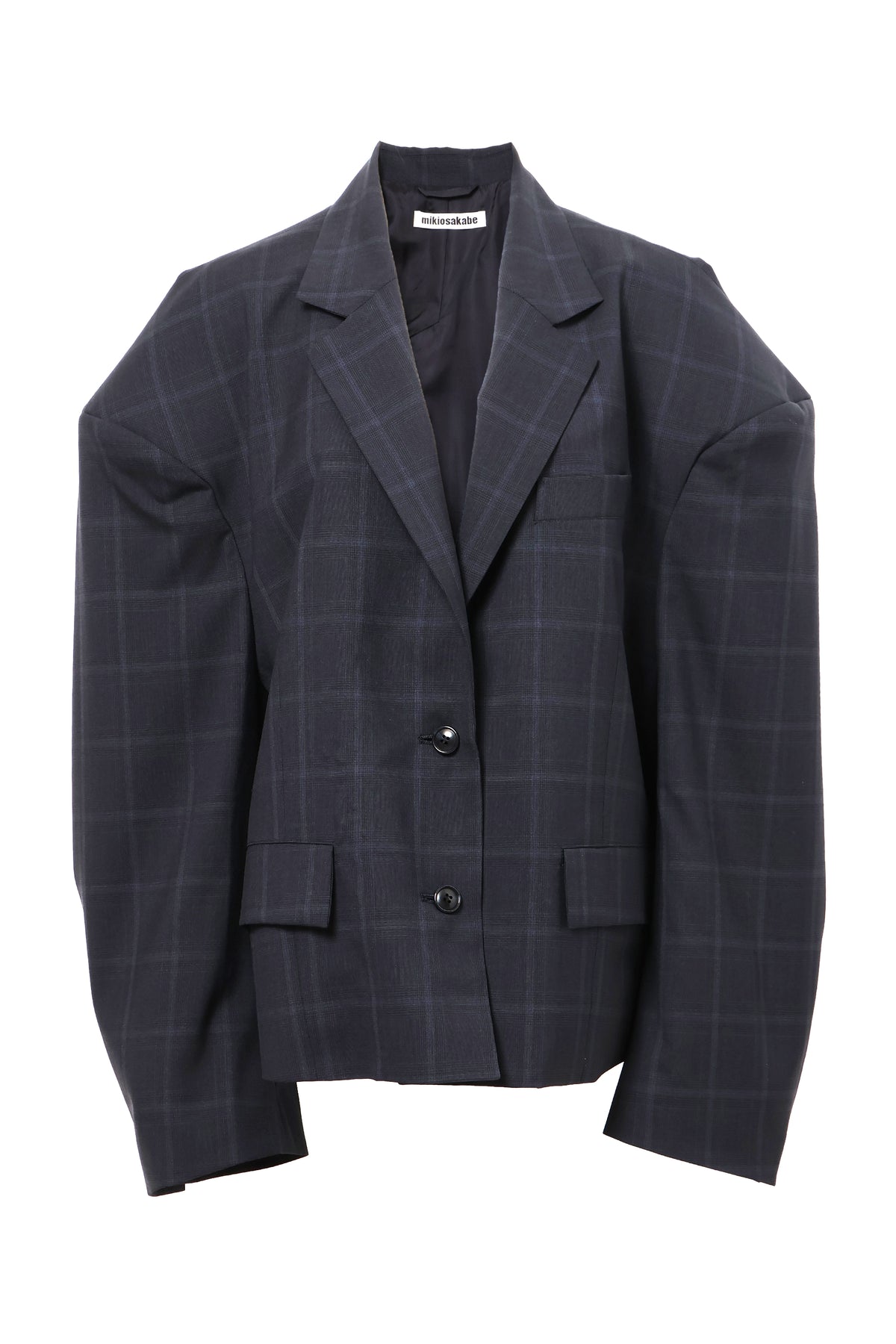 【SS27受注】High Back Slit Tailor / Navy / MSS27JK04