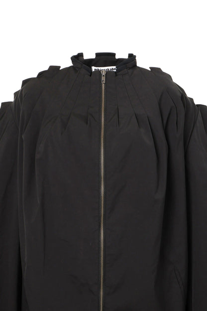 [SS27 Order] Peak-Tuck Jacket / Black / MSS27JK05