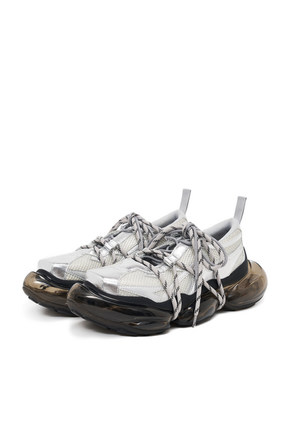 [SS27 Order] Mirage Ballet Sneaker / Silver / MSS27SH08
