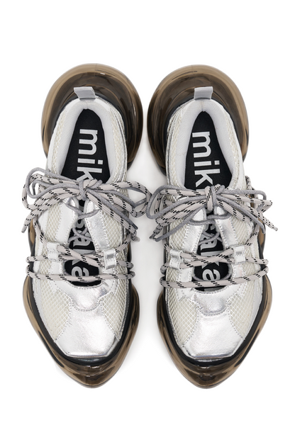 [SS27 Order] Mirage Ballet Sneaker / Silver / MSS27SH08