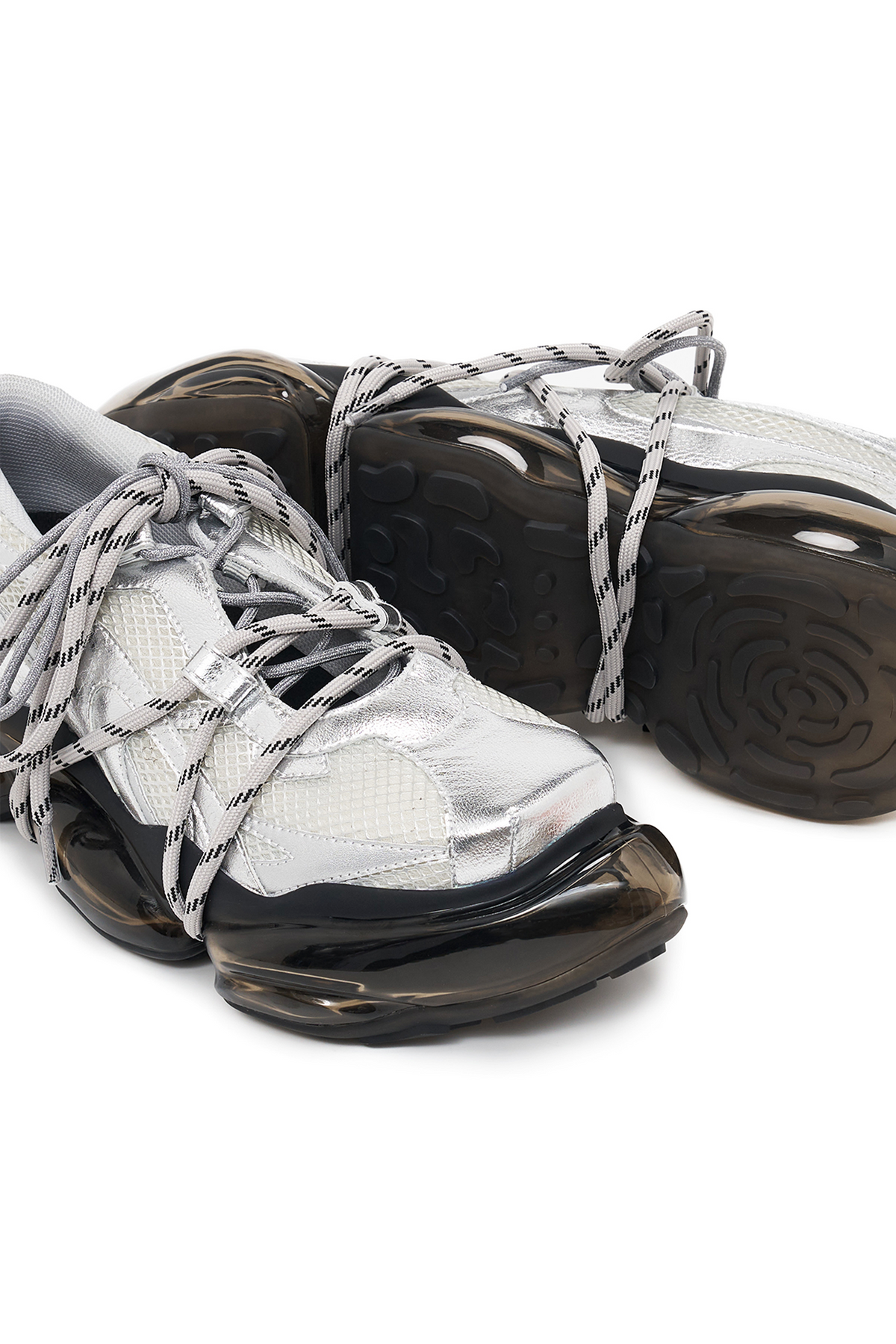 [SS27 Order] Mirage Ballet Sneaker / Silver / MSS27SH08