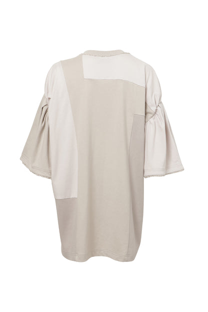 【SS27受注】Puzzle Panel T-Shirt / Gray / MSS27T01
