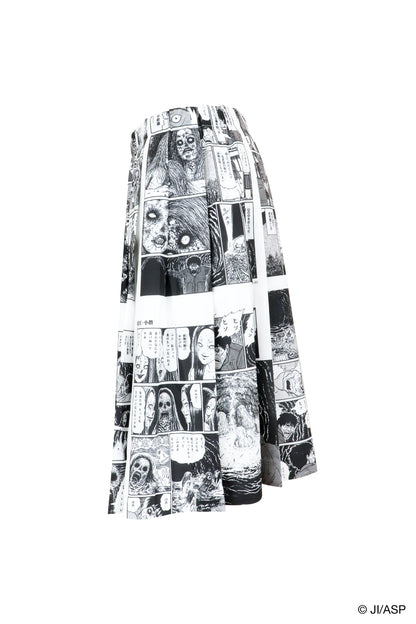 Tomie 『Koyubi』 Pleats Skirt / White