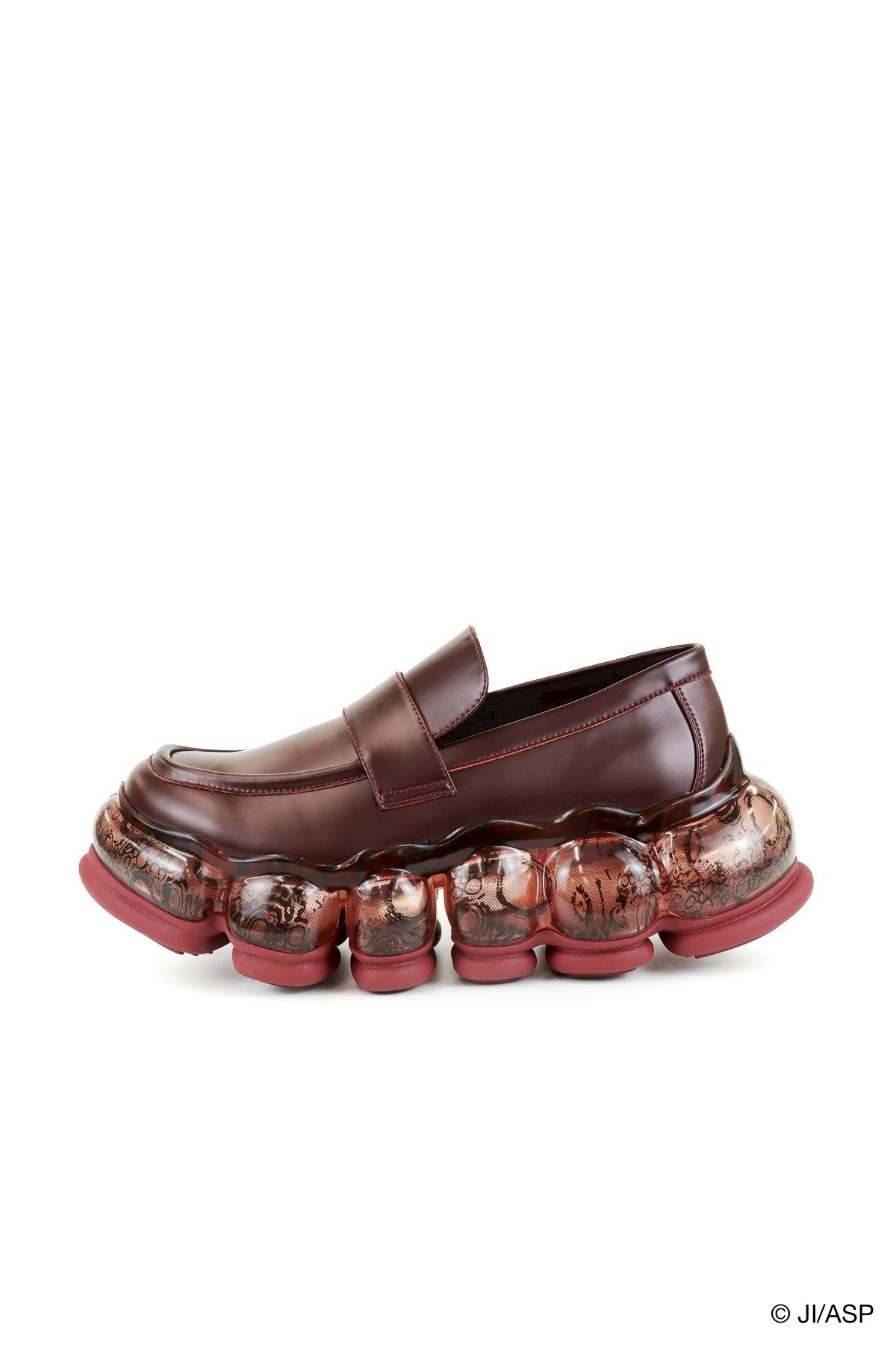 [TM25 Order] New "Jewelry" Tomie 『Moromi』 Print Loafer / Wine / MSTMSH041