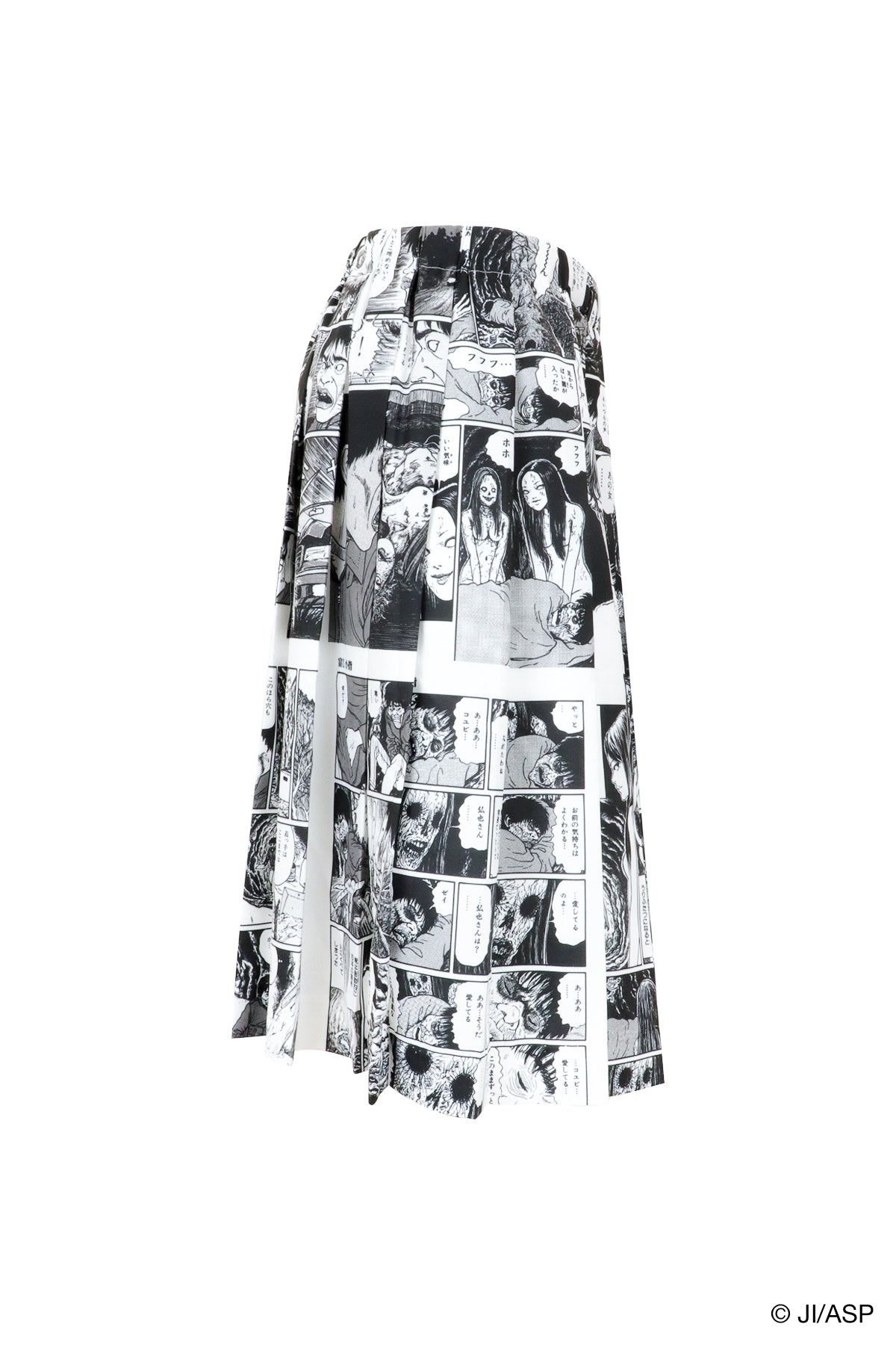 Tomie 『Koyubi』 Pleats Skirt / White