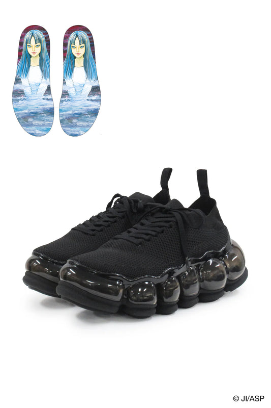 【TM25受注】New "Jewelry" Tomie Insole Print Sneaker / Black / MSTMSH012