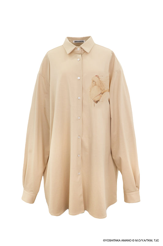 【预购】天使之蛋衬衫 / 米色 / MSTT25B01