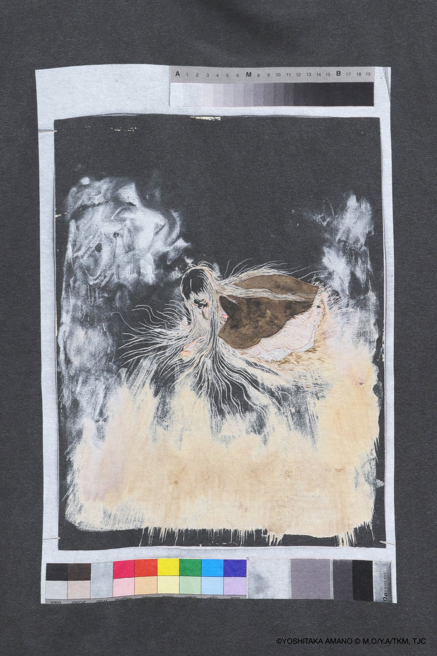 【预购】Angel's Egg Washed T恤 / 黑色 / MSTT25T011B