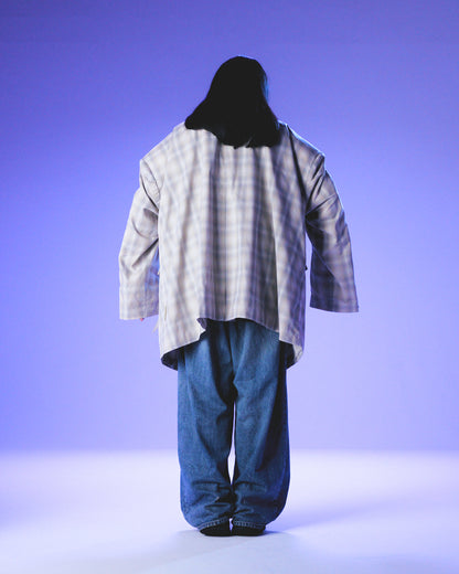 Tucked Baggy Denim / Blue