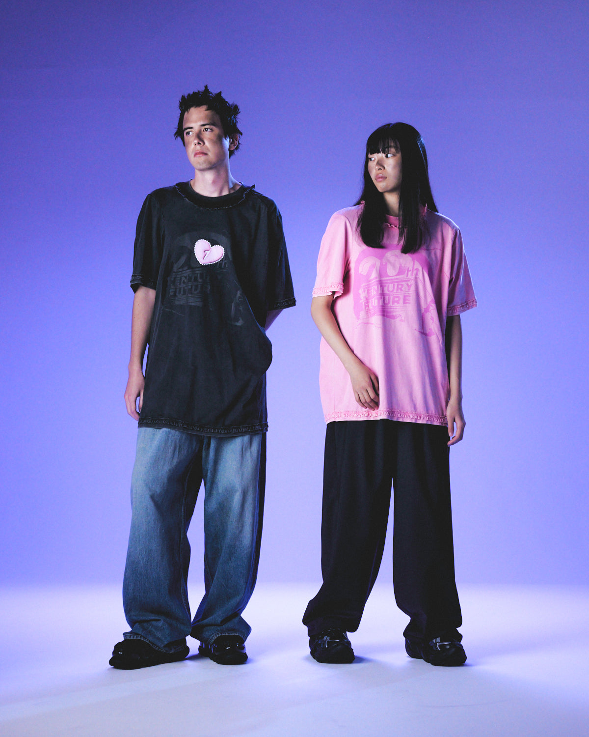 【25SS订购】Tucked Baggy Denim / 蓝色 / MSS25P03