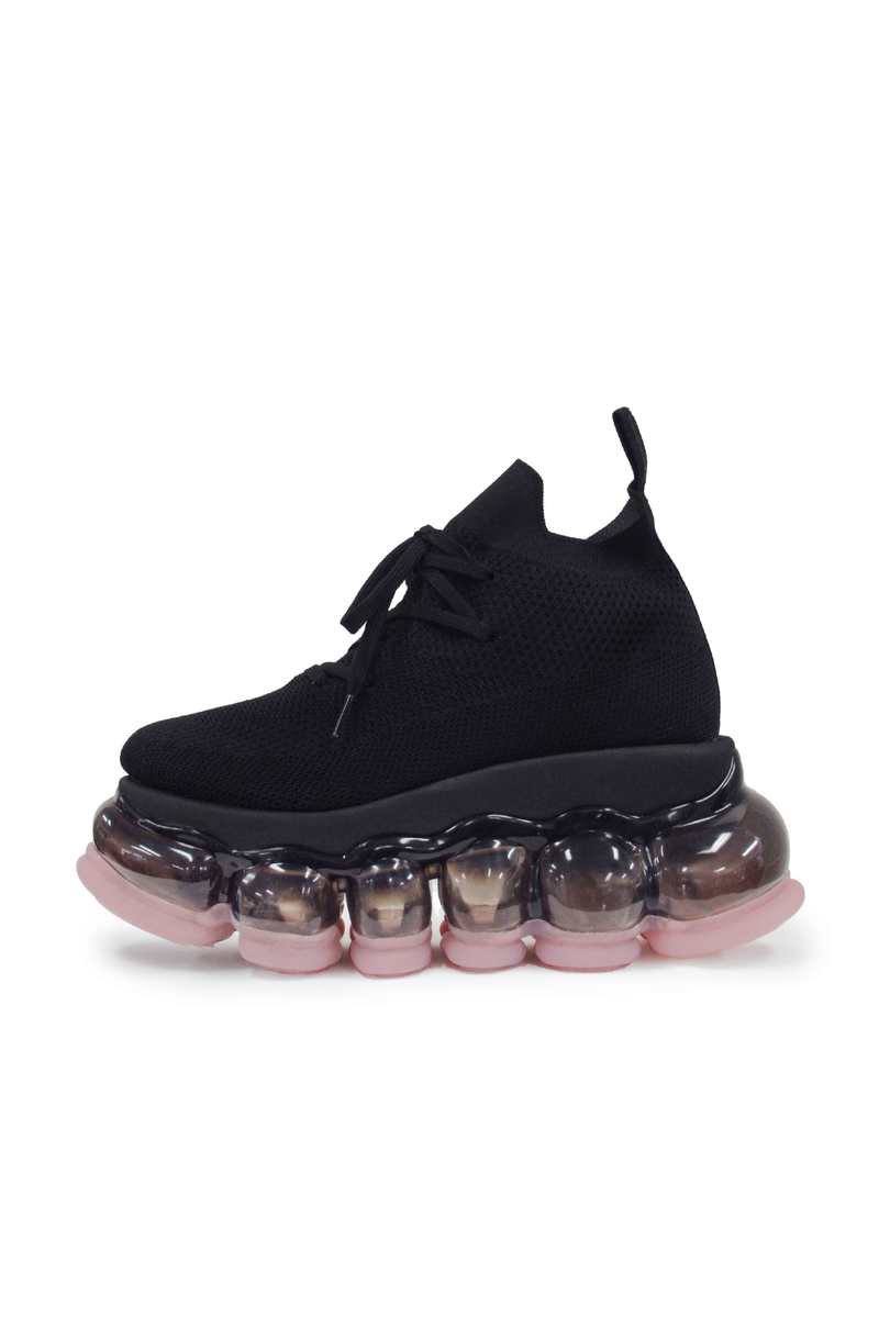 【Gifting】New "Jewelry" High Shoes / Pink Black