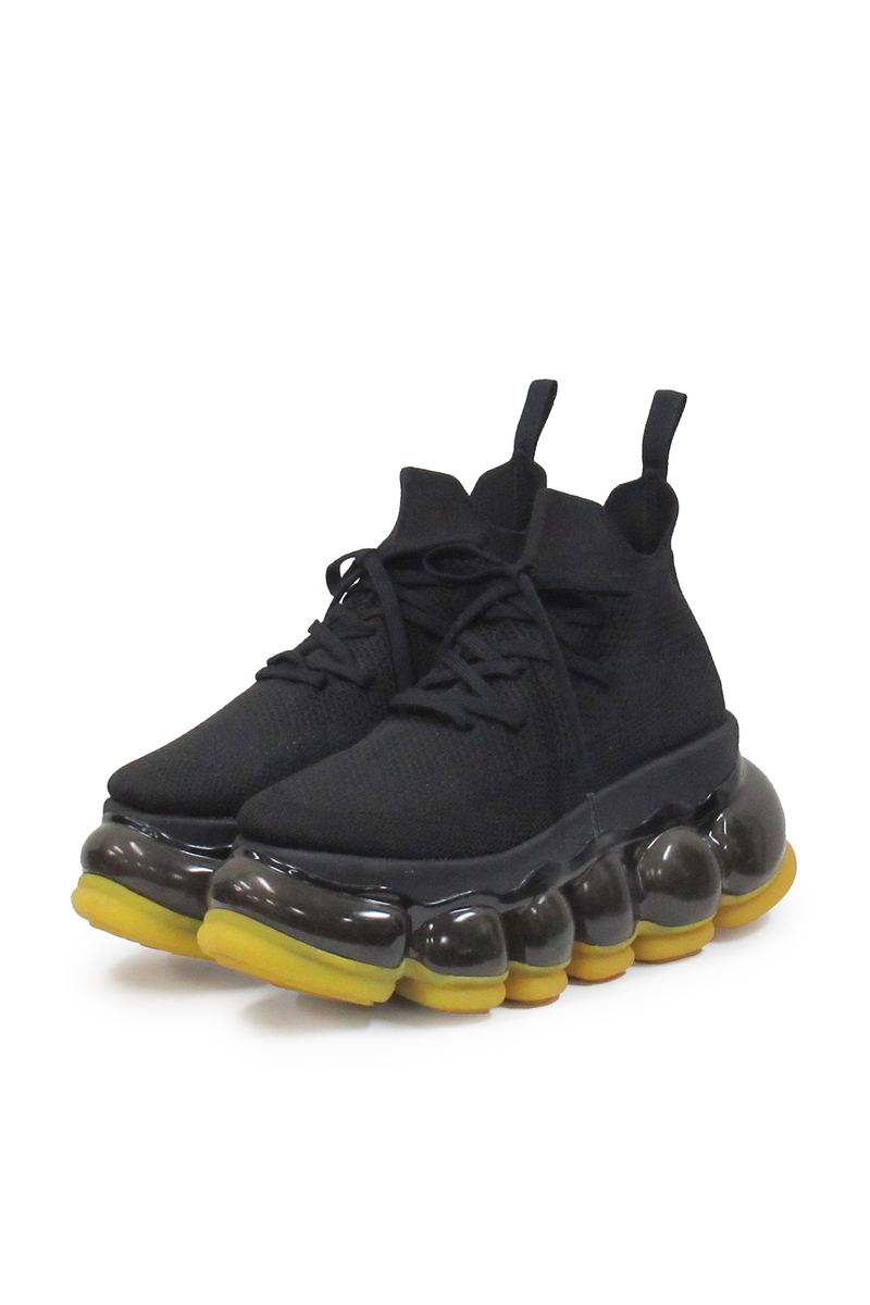 【Gifting】New "Jewelry" High Shoes / Yellow Black